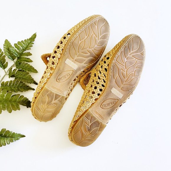 Born Shoes Born Cameo Woven Mule In Natural Fabric 9 Born Shoes Born Cameo Woven Mule In Natural Fabric 9